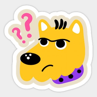 Funny dog Sticker